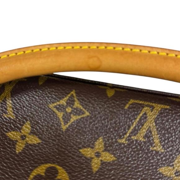 LOUIS VUITTON Brown Monogram Canvas Looping MM Shoulder Bag - Picture 12 of 12